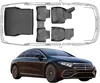 3D Fußmatten & Kofferraumwanne Auto Set Kompatibel mit Produktbild-Vorschau 1