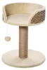 PawHut Kraboom klein, 49 cm, kattenboom, krabpaal met Productafbeelding-voorbeeld 1