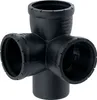 Geberit GE Silent-Pro, Eckabzweiger, 87,5°, DN 110, 110, Produktbild-Vorschau 1