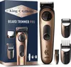 A product shot of a beard trimmer and its packaging. Produktbild-Vorschau