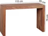 FineBuy Konzolový stôl z masívneho dreva 115x40x75 cm Náhľad obrázku produktu 2