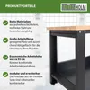 Werkbank Profiline XXL 170x69 cm 1000 kg Traglast Produktbild-Vorschau 9