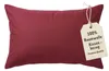 Kissenbezug 50x70 cm Bordeaux | 100% Baumwolle | Produktbild-Vorschau 1