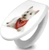 banjado Toilettendeckel mit Absenkautomatik 37,3x45x5cm Produktbild-Vorschau 1