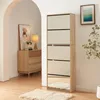 Wózek na buty 'Lund' z 5 lustrzanymi klapami 169 x 60 x 24 Podgląd zdjęcia produktu 2