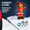 MONZANA® Aufblasbares Rentier 135cm LED Beleuchtet Produktbild-Vorschau 5