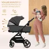Kinderkraft Yoxi 3in1 Kinderwagen mit Babywanne & i-Size Produktbild-Vorschau 9