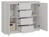 Topeshop 2D4S BIEL, Weiß, 4 Schublade(n), Partikelbord, Produktbild-Vorschau 7