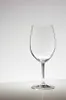 A clear glass wine glass is shown against a plain white and light gray background. Produktbild-Vorschau