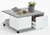 FMD Mobiler Couchtisch 70x70x35,5 cm Betongrau und Produktbild-Vorschau 11