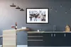 MuchoWow® Gerahmtes Poster Ein Rentier vor einem unscharfen Produktbild-Vorschau 5