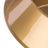 A close-up of a gold-colored decorative bowl, likely a flower pot, with a white background. Produktbild-Vorschau