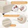 Merax Ecksofa, mit Schlaffunktion, L-Form 3-Sitzer-Sofa mit Produktbild-Vorschau 5