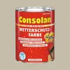 Consolan Wetterschutz-Farbe 0,75 L delfingrau Produktbild-Vorschau 3
