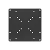 A black VESA adapter plate with multiple mounting holes is shown against a white background. Anteprima dell’immagine prodotto
