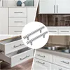 15 Stück Möbelgriffe, Küchengriffe Silber, Hohle Gebürstet Produktbild-Vorschau 5