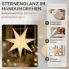 CASARIA® LED Weihnachtsstern 60 cm mit 10 warmweißen LEDs Produktbild-Vorschau 5