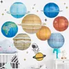 8 Stück Planeten-Papierlaternen für Kinder, Sonnensystem, Produktbild-Vorschau 4