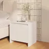 Nachttisch Weiß 45x34x44,5 cm Holzwerkstoff Produktbild-Vorschau 2