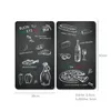 lot de 2 plaques de recouvrement pour cuisinière, verre Voir les images du produit 3
