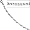 3,3mm Goldarmband Panzer Armband 585 Gold Weißgold Uni 21cm Produktbild-Vorschau 3