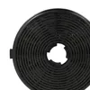 Close-up view of a circular activated carbon filter with a central opening. Produktbild-Vorschau