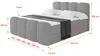ALTDECOR Boxspringbett mit Fußteil - H4 Matratze und Topper Produktbild-Vorschau 4