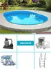 Sommerspaß Pool Einbauset oval 525x320x150 Produktbild-Vorschau 11