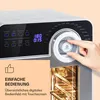 Klarstein AeroVital Cube Chef Heißluftfritteuse - 1700 W Produktbild-Vorschau 5