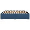 Design Bettgestell ohne Matratze Blau 180x200 cm Stoff, Produktbild-Vorschau 5