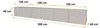 ALTDECOR TV-Schrank NOA-2-W mit Gefrästen Fronten Produktbild-Vorschau 4