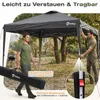Sekey Faltpavillon 3x3 m Pop Up Gartenpavillon wasserdicht Produktbild-Vorschau 7