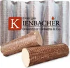 Product image showing wood briquettes with brand logo and text. Produktbild-Vorschau