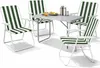 5-teiliges Campingmöbel Set 80x60x68cm Voir les images du produit