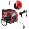 Carrosse pour chien Remorque de vélo Pliable avec fenêtres Voir les images du produit 4