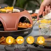 TRISTAR Pizzamaker Festa Gourmet, PZ-9160, 3in1, für 6 Produktbild-Vorschau 22