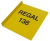 Regalschild L-Fahne quer, gelb mit schwarzem individuellem Produktbild-Vorschau 1