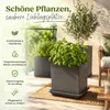 Podstawka pod doniczkę Jana antracyt 20 x 20 cm - Podgląd zdjęcia produktu 2