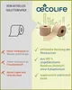 Toilettenpapier oecolife Bambus 1612702 3-lagig 250 Blatt Produktbild-Vorschau 7
