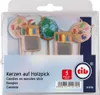 Kerzen 'Schulanfang' auf Holzpick f. Muffins, H:ca. 7cm, Produktbild-Vorschau 1