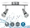 Deckenstrahler - 9,6W, 800lm, LED, schwenkbar, IP44, Produktbild-Vorschau 1