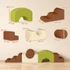AIYAPLAY Schaumstoff Bausteine 5-tlg. Softbausteine Kinder Produktbild-Vorschau 3