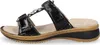Ara Shoes Pantoletten, Glattleder, schwarz, Absatz 3,5 cm, Produktbild-Vorschau 26