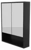 LED Spiegelschrank Bad 60x78 cm Schwarz mit Beleuchtung Produktbild-Vorschau 7