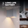 Ledvion 2er Set Wandlampe Innen / Aussen sensor Akku IP44 Produktbild-Vorschau 3