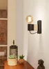 Applique BAILRIGG acier noir, bois brun E27 1X40W L:5.5cm Voir les images du produit 2