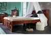 MASSIVMOEBEL24 Bett Akazie 180x200x90 nougat lackiert Produktbild-Vorschau 2