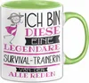 Survival-Trainerin Tasse Geschenk Ich Bin Diese Eine Produktbild-Vorschau 1