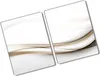 Tulup Glas Herdabdeckplatte - 2x40x52 cm - Produktbild-Vorschau 1