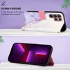 Galaxy S23 Ultra Hülle, Marmor Motiv Kunstleder Tasche Produktbild-Vorschau 3